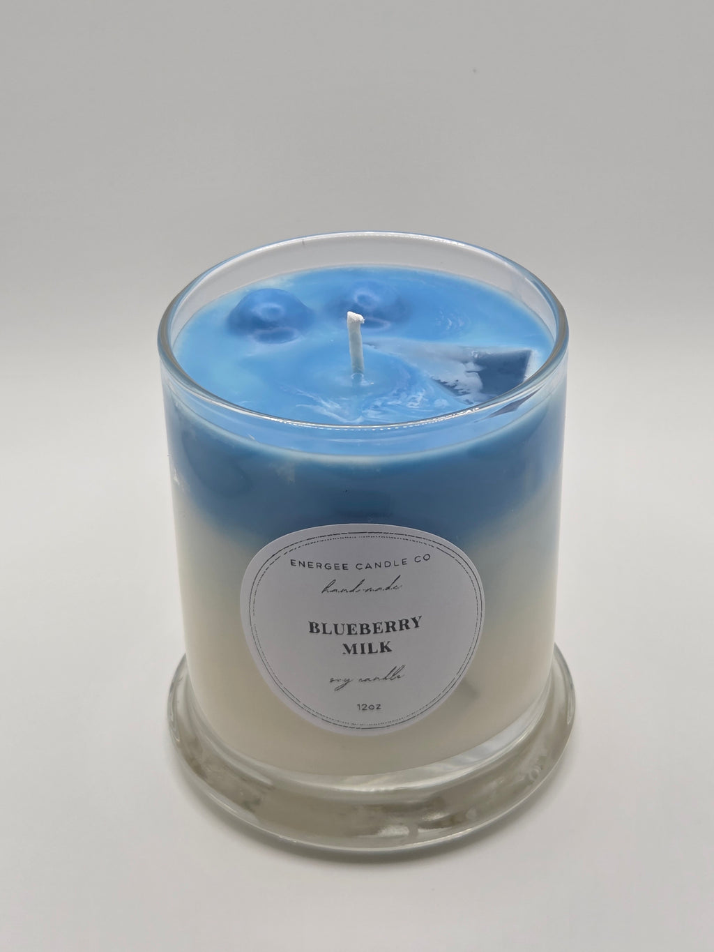 Iced Blueberry Milk