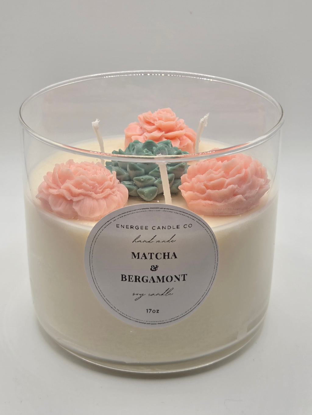 Matcha Bergamot Botanical Candle