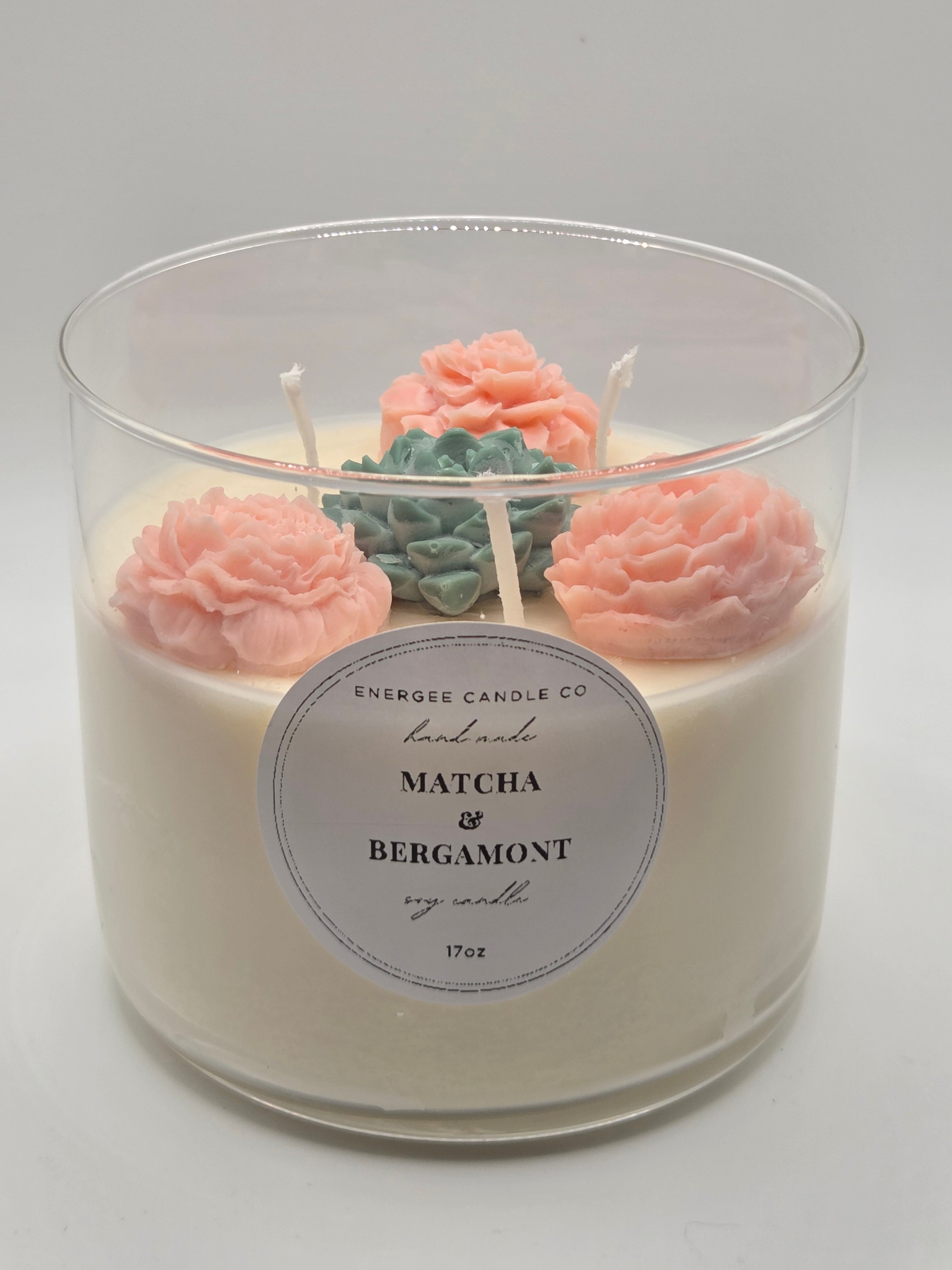 Matcha Bergamot Botanical Candle