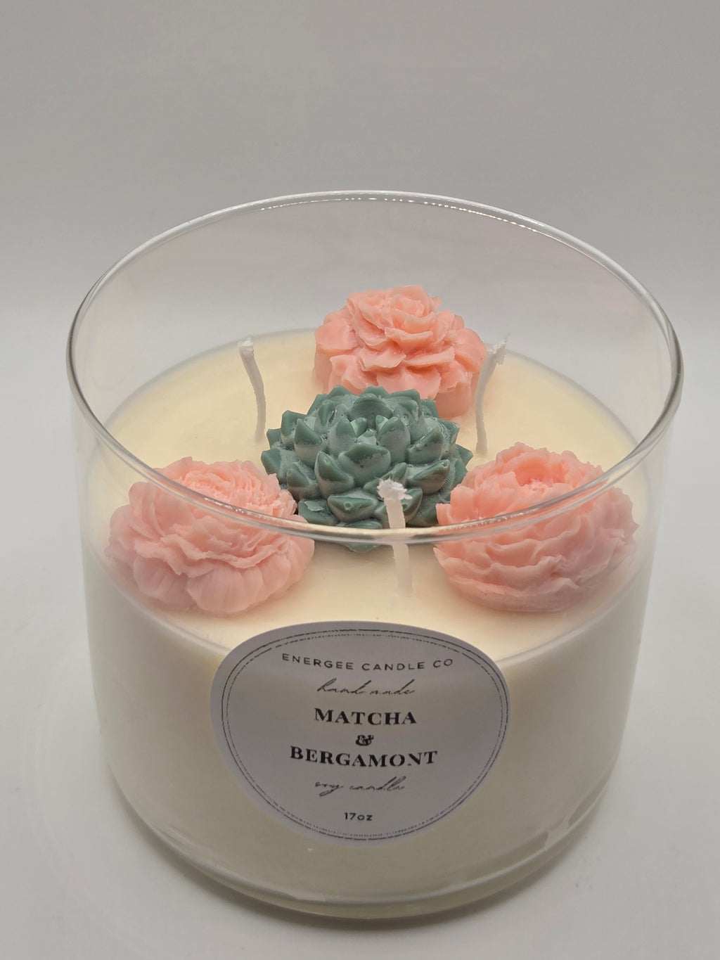 Matcha Bergamot Botanical Candle