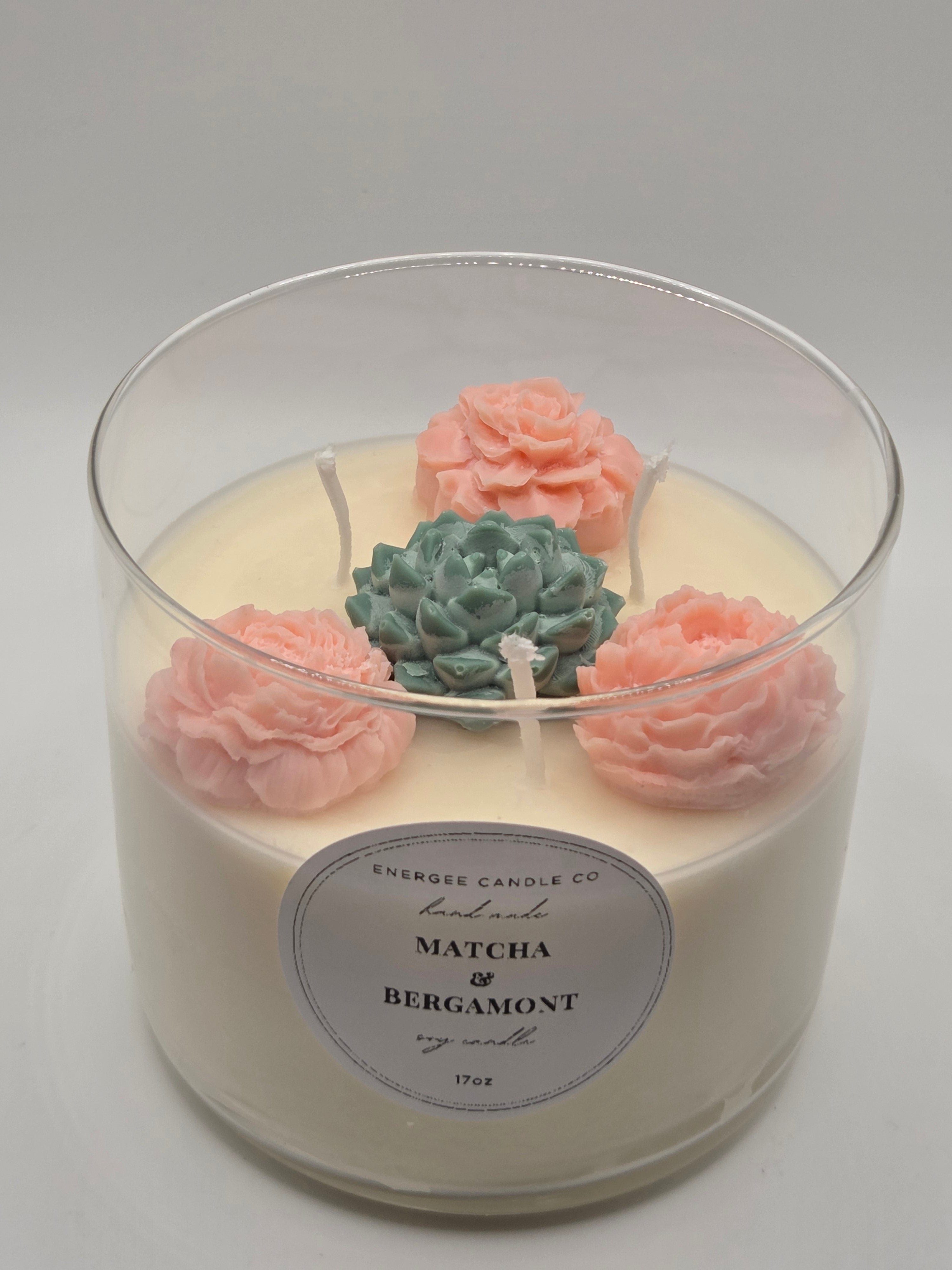 Matcha Bergamot Botanical Candle