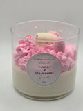 Strawberry Dessert Candle