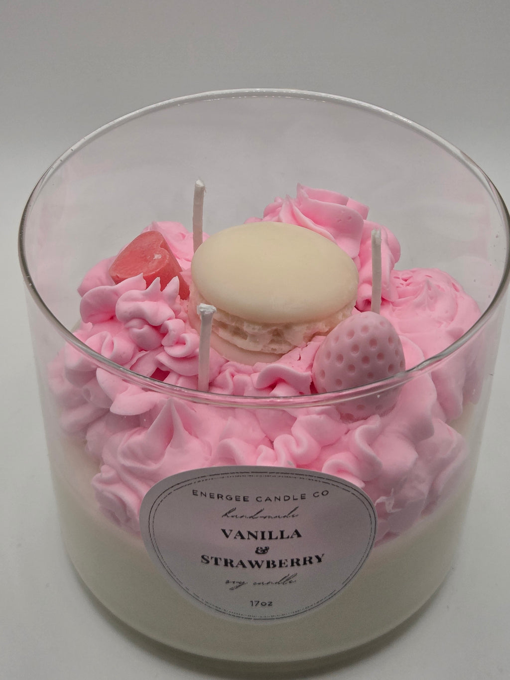 Strawberry Dessert Candle