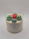Hibiscus Palm Candle